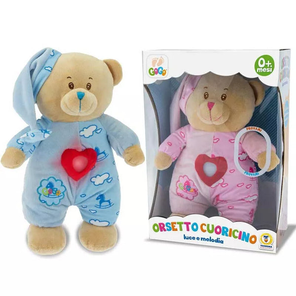 GOGO - ORSETTO CUORICINO VENDITA UNITARIA COLORE CASUALE