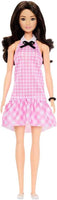 BARBIE FASHIONISTAS MORA CON ABITO ROSA