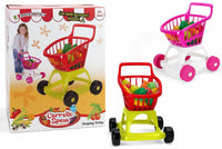 CARRELLO SPESA CON ACCESSORI - ROSSO
