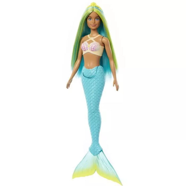BARBIE SIRENA ASSORTIMENTO CODA AZZURRA
