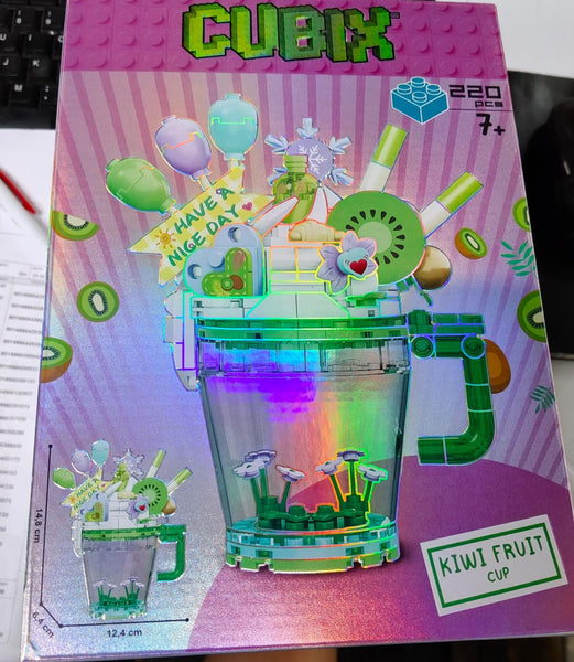 CUBIX BUBBLE TEA CON ANIMALETTI VEDNITA UNITARIA SOGGETTO CASUALE