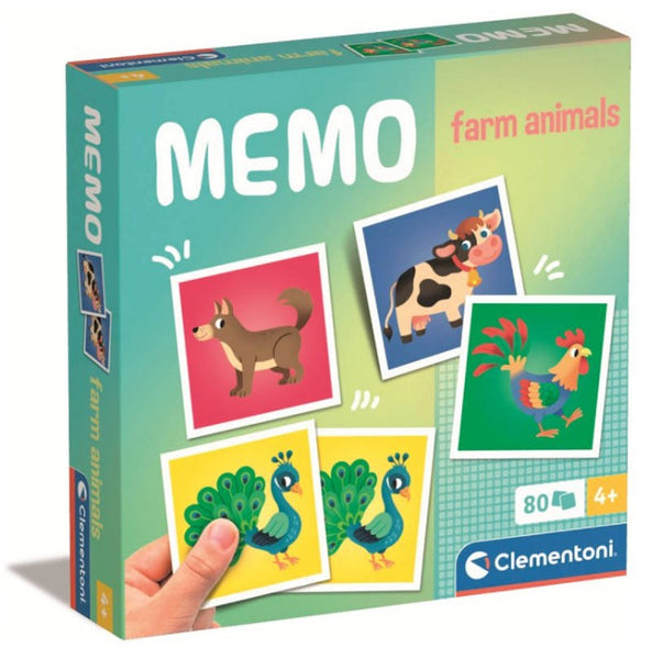 MEMO GAMES ANIMALI FATTORIA 