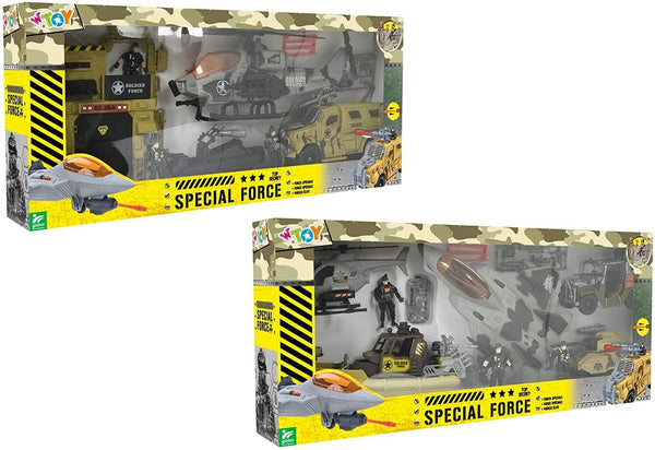 PLAYSET MILITARE CON 2 PERSONAGGI ASSORTITI VENDITA UNITARIA MODELLO CASUALE