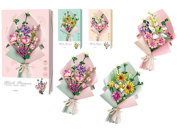 CUBIX BOUQUET FIORI REGALO CON LUCE VENDITA UNITARIA SOGGETTO CASUALE
