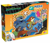 PUZZLE DOUBLE 108PZ ZOOTROPOLI