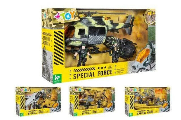 PLAYSET MILITARE CON PERSONAGGI 3 ASSORTIMENTI SOGGETTO CASUALE VENDITA UNITARIA