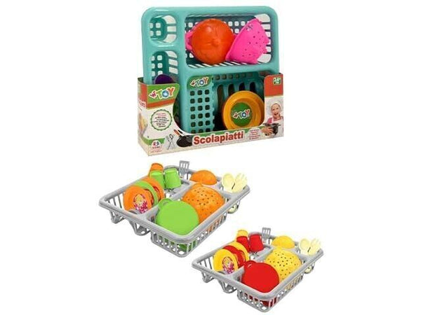 SCOLAPIATTI CON ACCESSORI 14 PZ