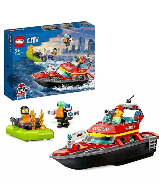 60373 LEGO CITY FIRE BARCA DI SOCCORSO ANTINCENDIO