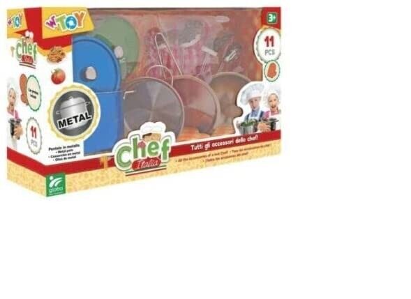 PENTOLE IN METALLO CON ACCESSORI 11 PEZZI