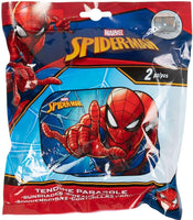COPPIA TENDINE AUTO PARASOLE LATERALI SPIDERMAN