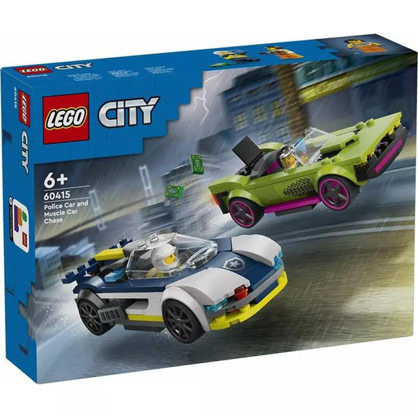 60415 LEGO CITY INSEGUIMENTO DELLA MACCHINA DA CORSA