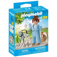 PLAYMOBIL MY LIFE 71736 DALMATA CON PERSONAGGIO 