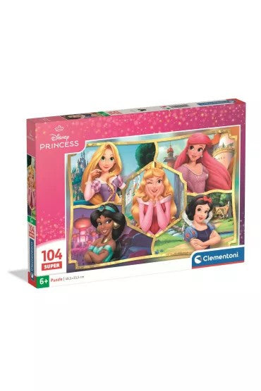 PUZZLE 104 PEZZI SUPER PRINCIPESSE 
