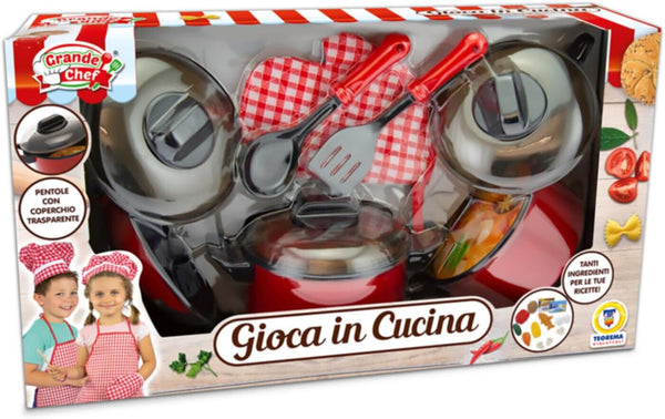 SET PENTOLE REALI CON ACCESSORI