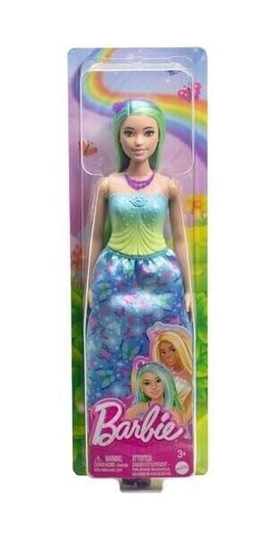 BARBIE FAIRYTALE PRINCESS ASSORTIMENTO CAPELLI BLU E VERDI