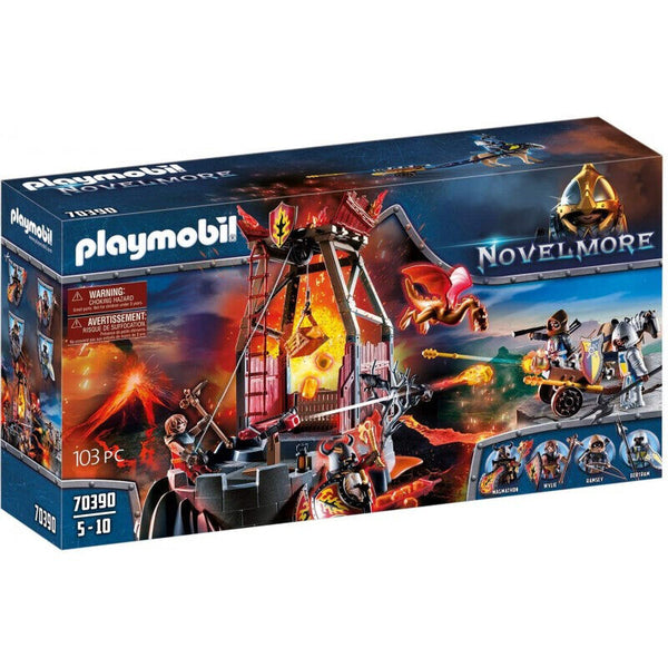 PLAYMOBIL 70390 MINIERA DI LAVA DI BURNHAM