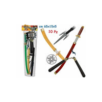 NINJA SET IN PVC VENDITA UNITARIA COLORE CASUALE
