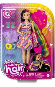 BARBIE TOTALLY HAIR CAPELLI NERI