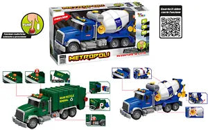 METROPOLI PUMP TRUCK ECOLOGICO E BETONIERA VENDITA UNITARIA MODELLO CASUALE