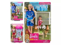 BARBIE CALCIATRICE CON SHELLY -  VENDITA UNITARIA COLORE CASUALE