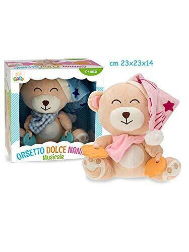 GOGO- ORSETTO DOLCE NANNA 2 ASSORTIMENTI VENDITA UNITARIA SOGGETTO A SCELTA