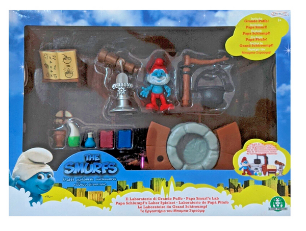 MINI PLAYSET C/1 PUFFO CM7 SOGGETTO A SCELTA VENDITA SINGOLA