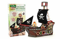 GALEONE DEI PIRATI IN LEGNO