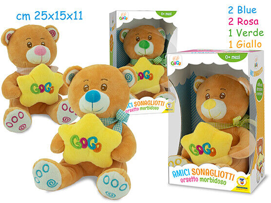 GOGO- SONAGLINO ORSETTO 20 CM  VENDITA UNITARIA SOGGETTO CASUALE