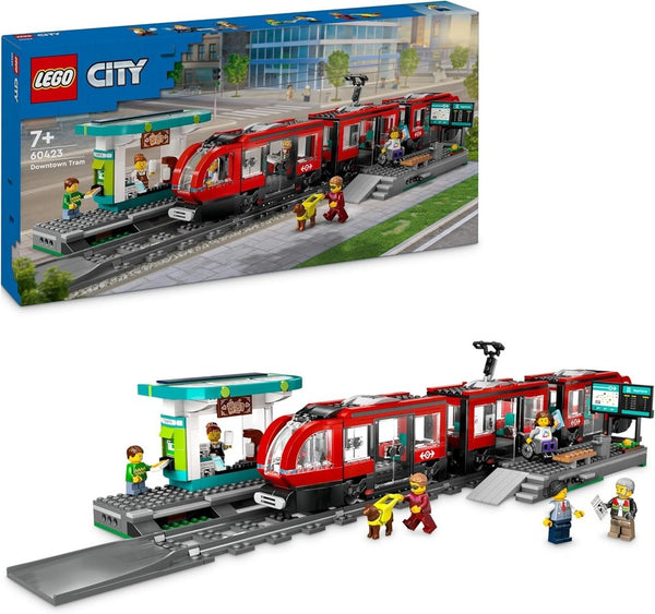 LEGO CITY 60423 TRAM E FERMATA DEL TRAM 