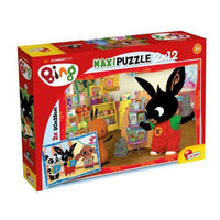 PUZZLE SUPERMAXI 12+12  BING A SCUOLA!