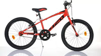 BICICLETTA 20'' MTB BOY ROSSA SENZA CAMBIO