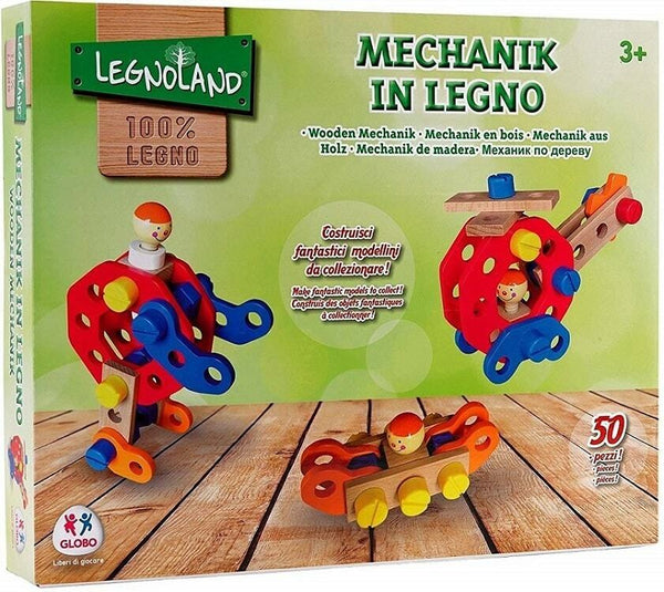 MECHANIK IN LEGNO 50 PZ