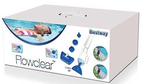 KIT PULIZIA PER PISCINA CON ASPIRATORE