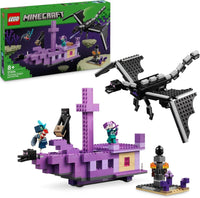 21264 LEGO MINECRAFT L'ENDERDRAGO E LA NAVE DELL'END