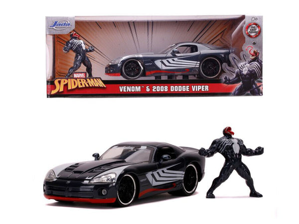 MARVEL VENOM DODGE VIPER 2008 + PERSONAGGIO