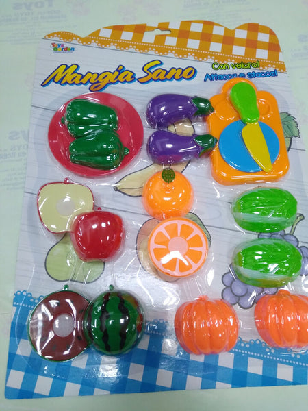 FRUTTA E VERDURA TAGLIATA IN BLISTER