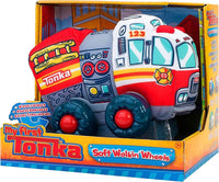 TONKA CAMION MORBIDO BLU