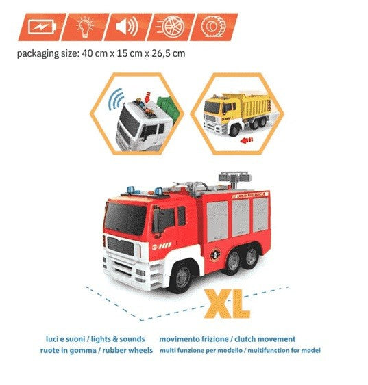 CAMION POMPIERI XL 