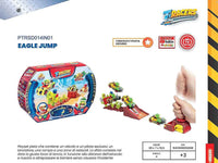 T-RACERS S- PLAYSET EAGLE JUMP