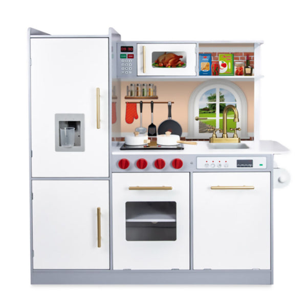 CUCINA 102 CM CON ACCESSORI IN LEGNO
