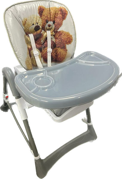 SEGGIOLONE PAPPA E GIOCO GRIGIO