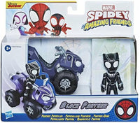 SPIDEY VEICOLI + PERSONAGGIO BLACK PANTHER