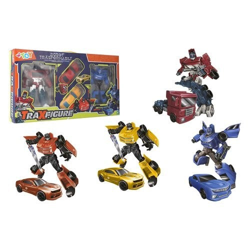 TRAXFIGURE 4 PEZZI ROBOT - AUTO VENDITA UNITARIA CASUALE