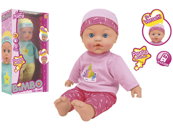 BAMBOLA 41 CM PARLANTE 