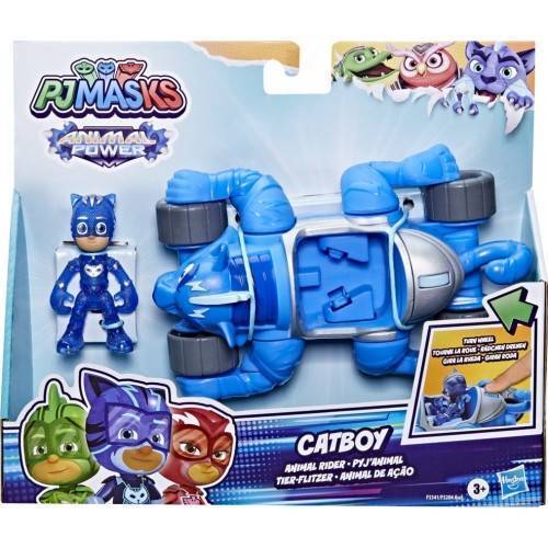 PJ MASK- VEICOLI ANIMAL RIDERS DELUXE GATTO BOY